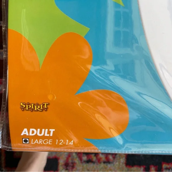 Spirit Velma Costume with Orange Top and Maroon Skirt - Picture 4 of 7